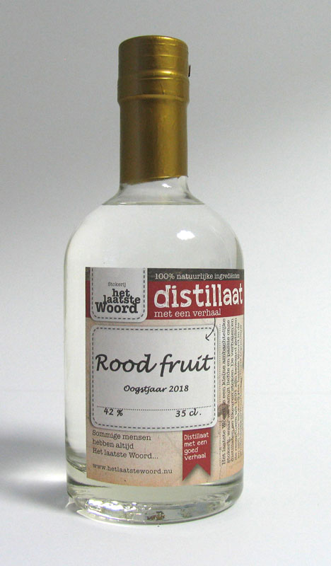 Het Laatste Woord distillaat Rood Fruit